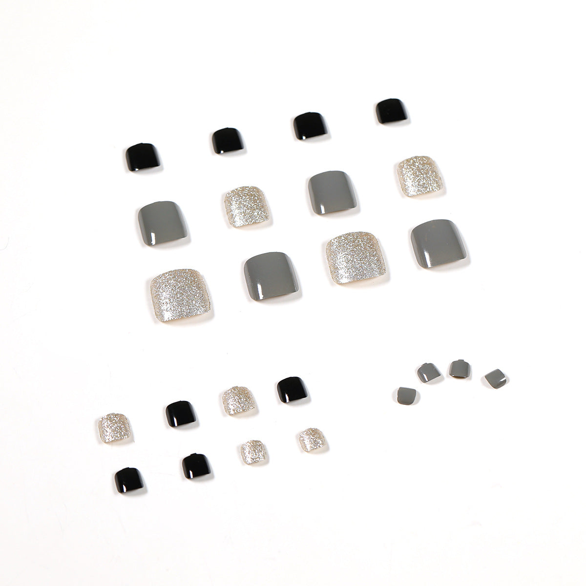 Wholesale Plastic Morandi Color Footwear Wear Nail Art
